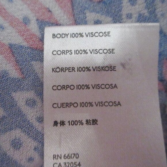 Maeve Anthropologie Elly Wrap Blouse Size 3X Kimono Tunic Asymmetrical Artsy NEW - Picture 14 of 14